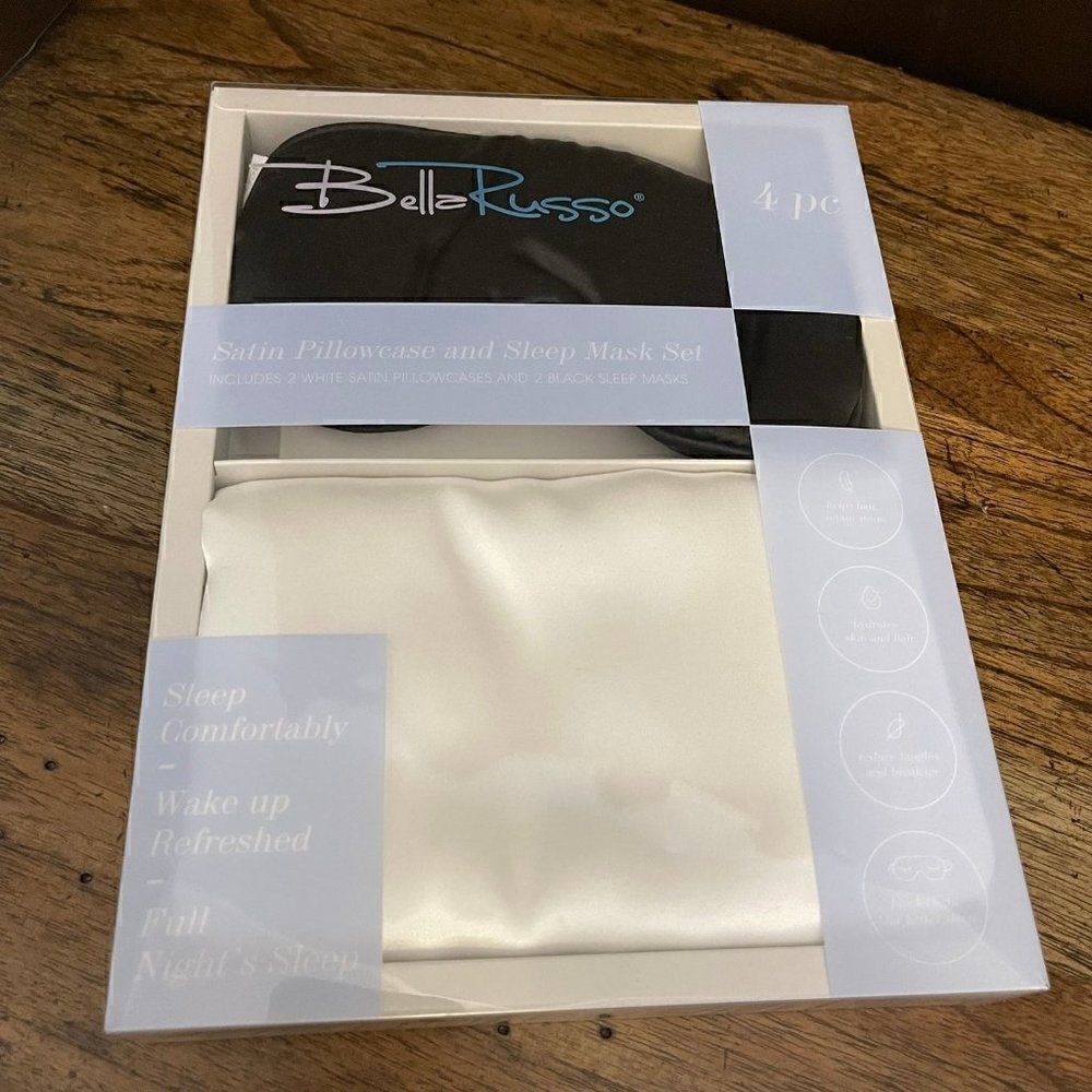 Satin Pillow Case and Mask Sleepset